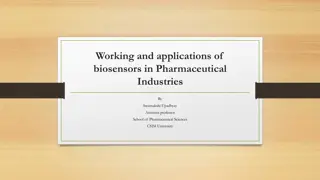 Applications and Working of Biosensors in Pharmaceutical Industries