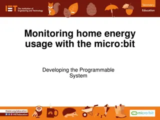 Develop a Programmable Home Energy Monitoring System with Micro:bit