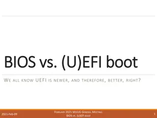 UEFI vs BIOS: Evolution of System Booting