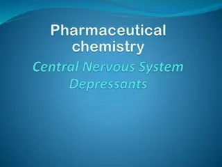 Central Nervous System Depressants and Benzodiazepines
