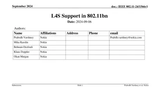 L4S Support in IEEE 802.11bn for Improved Latency