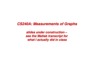 Graph Measurements and Classifications: A Detailed Overview