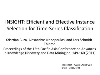 Effective Time-Series Instance Selection Method for Improved Classification