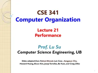 Computer Performance Metrics in Computer Organization