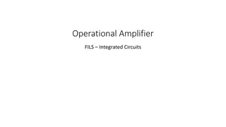 Operational Amplifiers in Integrated Circuits