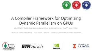 Compiler Framework for Optimizing Dynamic Parallelism on GPUs
