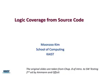Logic Coverage in Source Code