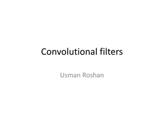 Convolutional Filters in Image Processing