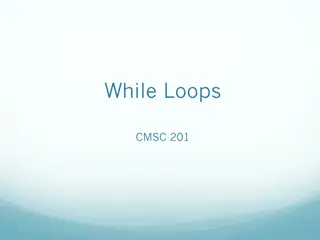 While Loops in Programming