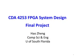 FPGA System Design Final Project - Sort Algorithm Implementation on FPGA Boards
