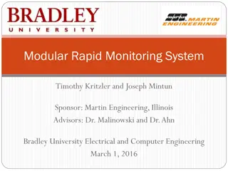 Innovative Modular Rapid Monitoring System by Timothy Kritzler and Joseph Mintun