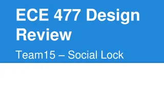Smart Door Lock System Design Review and Component Selection
