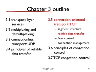 TCP Reliable Data Transfer and Retransmission Scenarios Explained