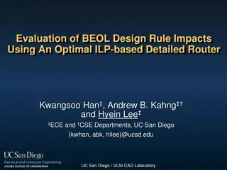 Evaluation of BEOL Design Rule Impacts Using Optimal ILP-based Router