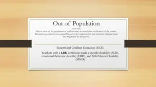 Managing ECE Classroom Populations