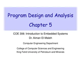 Introduction to Embedded Systems: Software Components and State Machines