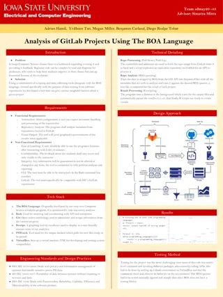Analysis of GitLab Projects for Educational Improvement