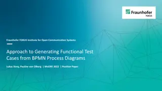Generating Functional Test Cases from BPMN Process Diagrams | Fraunhofer FOKUS