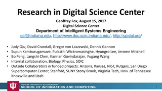 Cutting-Edge Research at Digital Science Center