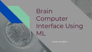 Exploring Brain-Computer Interface Using Machine Learning