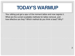 Effective Methods for Tattoo Removal & Decision-making Process
