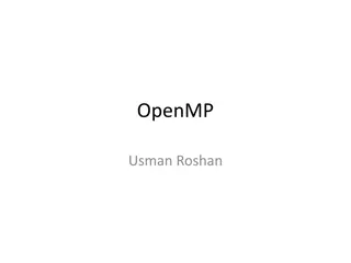Boosting Program Performance with OpenMP