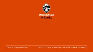 Chemical, Biological, and Environmental Engineering Program at College of Engineering