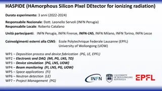 HASPIDE Project: Ionizing Radiation Detection using Si-H