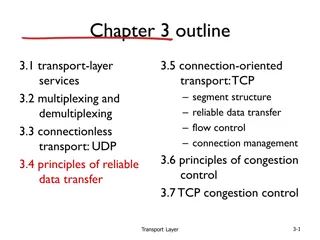 Reliable Data Transfer Principles and Protocol Development
