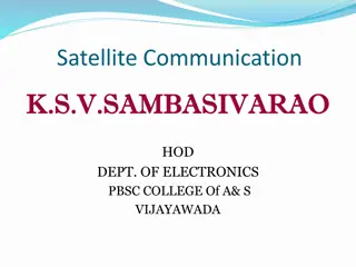 Satellite Communication Overview and Components