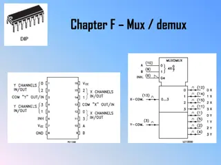 Mux and Demux Functions in Digital Circuits