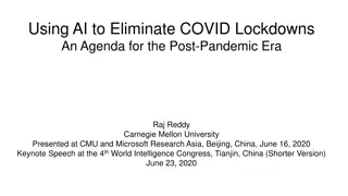 Utilizing AI to Combat COVID Lockdowns: A Post-Pandemic Agenda