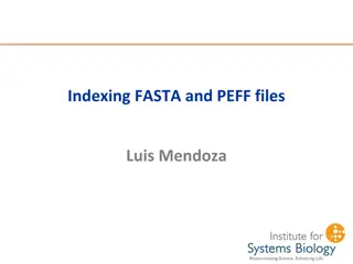 PEFF Format for Protein Sequence Databases