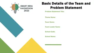 Innovative Team Project: Solving a Real-World Issue