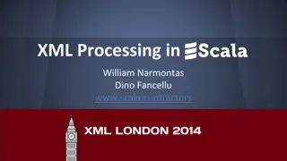 Introduction to Scala: XML Processing and Beyond