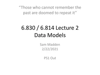 Data Models and History: Hierarchical, Network, Relational, and Declarative