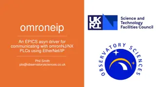OmronEIP: EPICS Asyn Driver for OmronNJ/NX PLCs Using EtherNet/IP