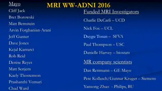 Cutting-Edge ADNI 3 MRI Protocol Rationale and Innovations