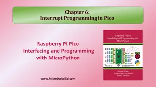 Interrupt Programming in Raspberry Pi Pico Interface