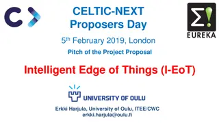 Explore Innovative Edge of Things Project Proposal by Erkki Harjula