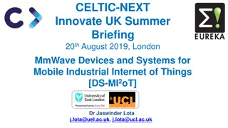 MmWave Devices and Systems for Cellular IoT in Mobile Industrial IoT
