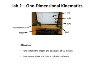 Lab 2: 1D Kinematics - Motion Graphs & Equations