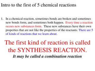 Chemical Reactions: Synthesis Reaction Overview