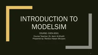 Get Started with ModelSim for COEN 6501 Course at Concordia University