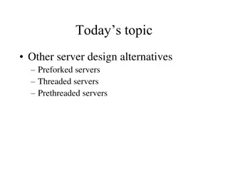 Alternative Server Design Options & Efficiency Comparison