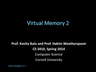 Virtual Memory Management and OS Role in Memory Multiplexing