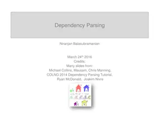 Dependency Parsing Techniques in NLP
