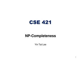 NP-Completeness and Cook-Levin Theorem