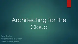 Cloud Architecting Insights and Best Practices