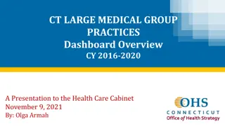 CT Large Medical Group Practices Overview and Requirements Presentation